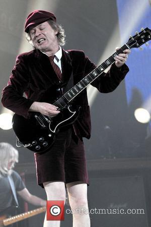 Angus Young  AC/DC live in concert at Madison Square Garden New York City, USA - 12.11.08