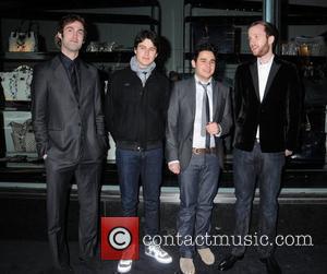 Vampire Weekend New Armani store opening on 5th Avenue New York City, USA - 17.02.09