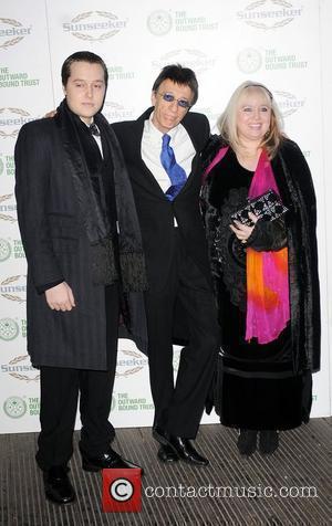 Robin Gibb and wife Dwina Gibb A celebration of The Bee Gees at Battersea Evolution benefiting the Outward Bound Trust...