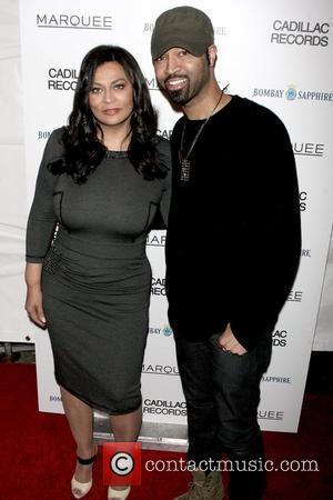 Tina Knowles and Ty Hunter New York Premiere of 'Cadillac Records' at AMC Loews - Arrivals New York City, USA...