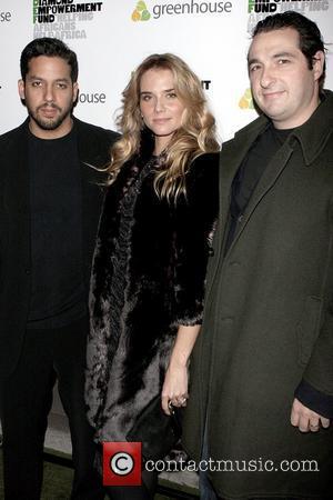 David Blaine, Nicola Breytenbach and Ben Steiner Diamonds Give 2008 at Greenhouse - Arrivals New York City, USA - 19.11.08