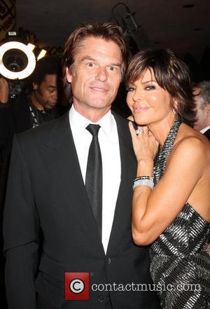 Harry Hamlin & Lisa Rinna arriving at the HBO Post Golden Globe Party at Circa 55, at the Beverly Hilton...