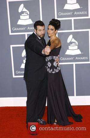 Joey Fatone and Lisa Rinna 51st Annual Grammy Awards held at the Staples Center - Red carpet arrivals Los Angeles,...