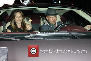 Daisy Fuentes and Matt Goss leaving Elton John's Birthday party at Hamburger Hamlet Los Angeles, California - 27.03.09