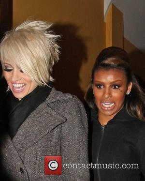 Kimberly Wyatt and Melody Thornton of the Pussycat Dolls leaving the Carnaby Hotel  London, England - 11.12.08