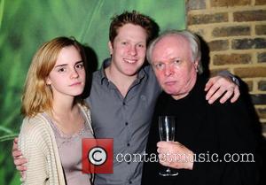 Emma Watson, Tom Attenborough and Director Michael Attenborough attend the 'In a Dark Dark House' Press Night held at the...