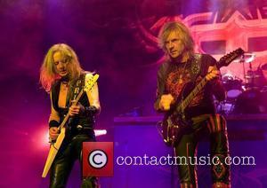 K.K. Downing and Glenn Tipton of Judas Priest  performing at the Manchester Apollo  Manchester, England - 17.02.09