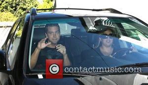Lance Bass leaving La Conversation restaurant in West Hollywood after having lunch Los Angeles, California - 07.11.08