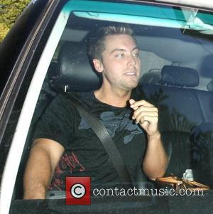 Lance Bass leaving La Conversation restaurant in West Hollywood after having lunch Los Angeles, California - 07.11.08