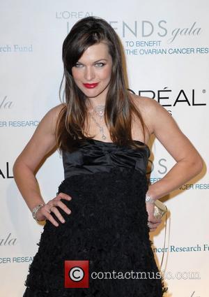 Milla Jovovich L'Oreal Legends Gala to Benefit The Ovarian Cancer Research Fund New York City, USA - 10.11.08