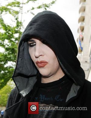 Marilyn Manson leaving a central London hotel  London, England - 28.05.09