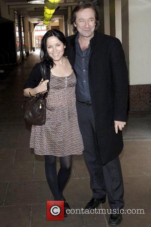 Andrea Corr and Neil Pearson  Premiere of the short film 'Pictures' at Cineworld Shaftesbury Avenue at The Trocadero -...