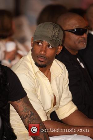 Boris Kodjoe Richie Rich fashion show - front row Rock fashion week held at the Fountainebeau Miami Beach, Florida USA...