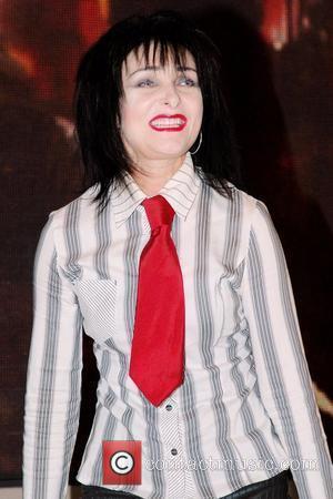 Siouxsie Sioux signs her latest DVD 'Finale: The Last Mantaray and More Show' at HMV Oxford Street London, England -...