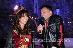 Linda Lusardi, Toby Anstis Gala opening of the Tower Of London Ice Rink in aid of Rays of Sunshine Children's...