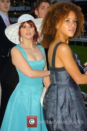 Hollyoaks actors Jessica Fox who plays Nancy Hayton and Dominique Jackson who plays Lauren Valentine  pay a visit to...
