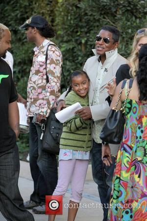 Jermaine Jackson and Halima Rashid visit a luxury condo open house at The Carlyle in Westwood.  Los Angeles, California...