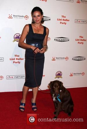 Lana Parrilla & her dog The 2009 Lint Roller Party - Arrivals Los Angeles, California - 03.10.09