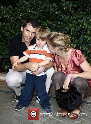Julie Bowen, son Oliver McLanahan Phillips and husband Scott Phillips  March of Dimes 4th Annual Celebration of Babies at...
