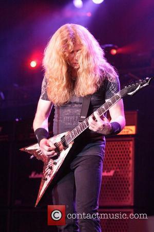 Dave Mustaine Megadeth performing live in concert at the Hordern Pavilion. Sydney, Australia - 08.10.09