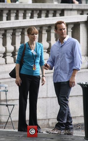 Patrick Wilson and Rachel McAdams on the film set of 'Morning Glory'  New York City, USA - 24.06.09