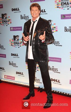 David Hasselhoff The 2009 MTV European Music Awards (EMAs) at the O2 World Arena - Arrivals Berlin, Germany - 05.11.09