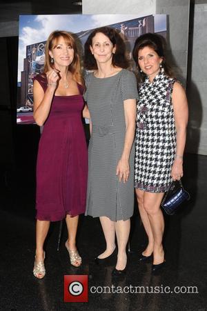 Jane Seymour, Mural Arts Director Jane Golden, Event Chair Margelle Liss The Mural Arts Wall Ball held at the Loews...