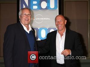 Chevy Chase and Corbin Bernsen  The NBC TCA Party at the Langham Huntington Hotel & Spa - Arrivals Pasadena,...