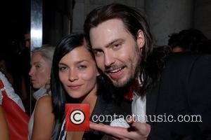 Leigh Lezark and Andrew W.K. Paper Magazine's 25th Anniversary Gala at the New York Public Library - inside New York...