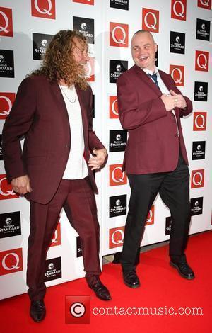 Robert Plant and Al Murray The Q Awards 2009 - arrivals London, England - 26.10.09