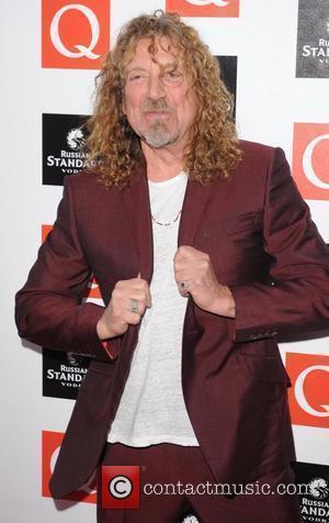 Robert Plant at the Q Awards at Grosvenor House London, England - 26.10.09