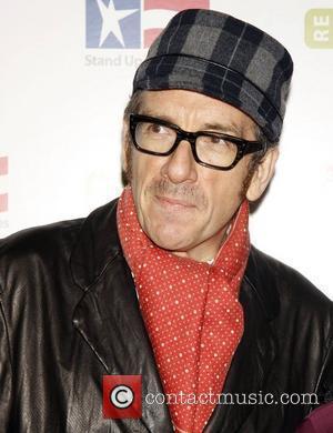 Elvis Costello 'Stand Up for Heroes: A Benefit for the Bob Woodruff Foundation' held at Town Hall - Arrivals New...