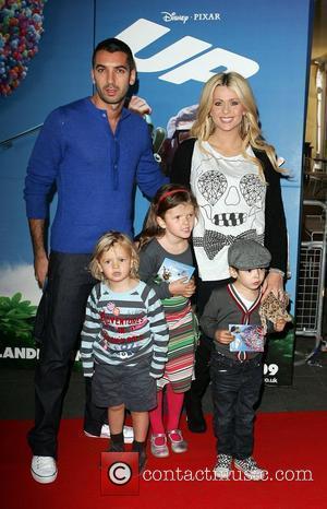 Nicola McLean and her family The UK Premiere of the new Disney Pixar Film 'Up' held at the London BFI...