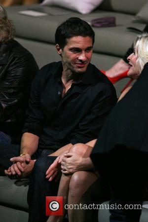 Olivier Martinez and Sharen Turney of CEO of Victoria's Secret Victoria's Secret Fashion Show at The Armory - Inside New...