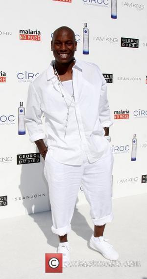 Tyrese Gibson The Annual White Party held at a private residence in Beverly Hills - Arrivals California, USA - 04.07.09