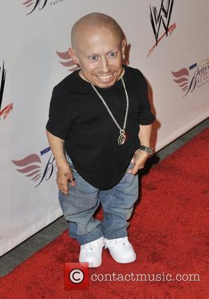 Verne Troyer  Nancy O'Dell and World Wrestling Entertainment SummerSlam Kickoff Party at h.wood - Arrivals Los Angeles, California -...