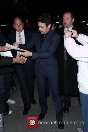 James Franco The New York premiere of '127 Hours' held at Chelsea Clearview Cinema - Outside Arrivals New York City,...
