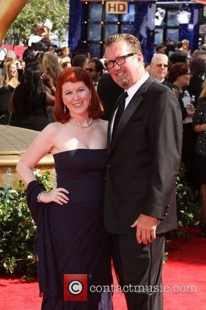 Kate Flannery and Chris Haston ,  62nd Primetime Emmy Awards (The Emmys) held at the Nokia Theatre - Arrivals...