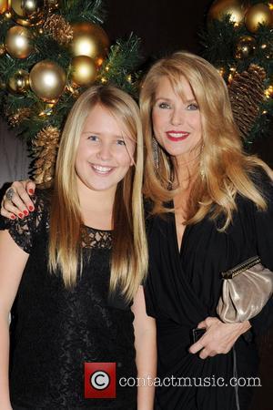 Christie Brinkley and her daughter Sailor Cook Alexa Ray Joel performs at the Plaza Hotel's famed Oak Room New York...