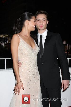 Jessica Szohr & Ed Westwick The 3rd Annual Art of Elysium Gala in Beverly Hills - Arrivals Los Angeles, California...