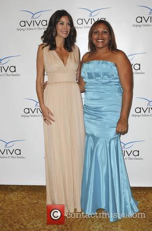 Teri Hatcher and guest The A Gala hosted by AVIVA Family and Children's Services at the Beverly Wilshire Four Seasons...