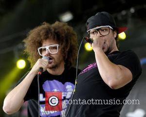 Redfoo and Sky Blu of LMFAO  performing live on stage during The Bamboozle Roadshow at Molson Canadian Amphitheatre. Toronto,...