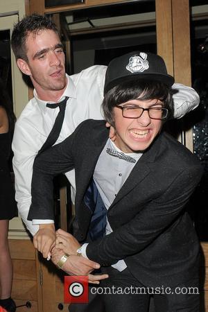 Nathan Dunn and Samuel Pepper at the Big Brother 11 wrap party, held at Grace Bar. London, England - 14.09.10