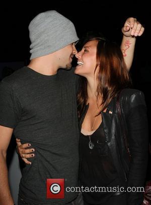 Briana Evigan and new boyfriend, actor Patrick John Flueger  Blackberry Torch From AT&T U.S. Launch Party - Inside Los...