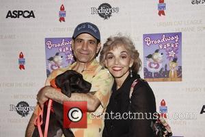 Tony Shalhoub and Brooke Adams Broadway Barks: The 12th Annual Dog and Cat Adopt-a-thon held in Shubert Alley. New York...