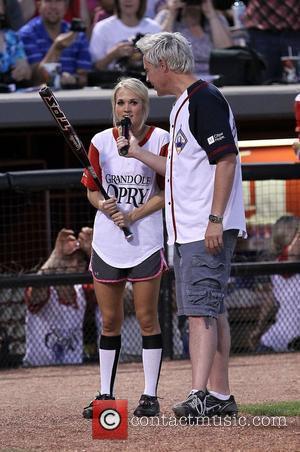 Carrie Underwood The Annual City of Hope Celebrity Softball Challenge at Greer Stadium during CMA Country Music Festival Nashville, Tennessee...