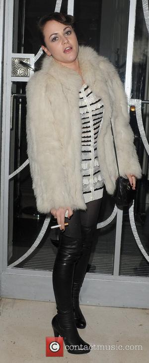 Jaime Winstone leaving the Dior private dinner, held at Claridges Hotel. London, England - 25.11.10