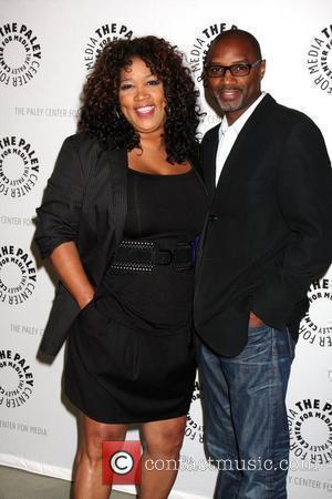 Kym Whitley and Rodney Van Johnson The Cleveland Show DVD release party & Panel DIscussion at Paley Center for Media...