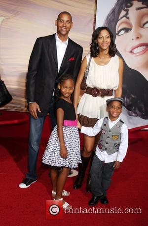 Reggie Miller and Family Disney's 'Tangled' Los Angeles Premiere at the El Capitan Theatre - arrivals Hollywood, California 14.11.10