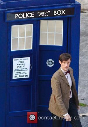 Matt Smith 'Doctor Who' filming on location in the south west of the country. England - 21.09.10